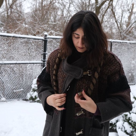 Make a Statement with this One-of-a-Kind Brown Long Coat (Small / Medium) - Picture 3 of 11